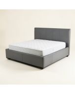 Morke High Riser Space Saver Upholstered Platform Bed With Mattress (synthetic illustration; no displayed measurements)
