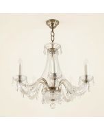 Kelly 4 - Light Shaded Classic / Traditional Chandelier (synthetic illustration; no displayed measurements)