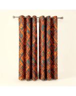 Ambesonne Grunge 2 Panel Curtain Set (synthetic illustration; no displayed measurements)