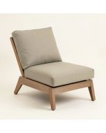 Solid Indoor/Outdoor Lounge Chair Cushion (synthetic illustration; no displayed measurements)