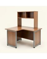 Masala Reversible L-Shape Executive Desk With Hutch (synthetic illustration; no displayed measurements)