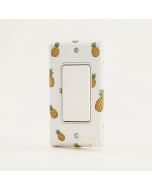 Be A Pineapple Sd Tall Wear A Crown And Be Sweet Pineapple Picture 1-Gang Toggle Light Switch Wall Plate (synthetic illustration; no displayed measurements)