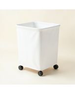 Laundry Sorter Basket On Wheels (synthetic illustration; no displayed measurements)