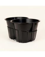Industrial 2 Piece Metal/Wire Basket Set (synthetic illustration; no displayed measurements)