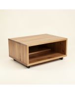 Bartron Solid Wood Coffee Table With Storage (synthetic illustration; no displayed measurements)