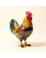 Rooster Glass Art (synthetic illustration; no displayed measurements)