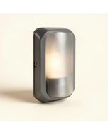 1 -Bulb Outdoor Bulkhead Light (synthetic illustration; no displayed measurements)