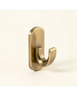 Lanz Brass Wall Mounted Robe Hook (synthetic illustration; no displayed measurements)