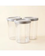 Ziggy Airtight Food Storage 3 Piece Kitchen Canister Set (synthetic illustration; no displayed measurements)