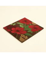 Westhope Abstract Flowers Blossoms Outdoor Door Mat (synthetic illustration; no displayed measurements)