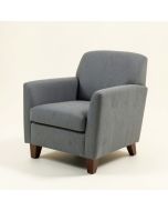 Alexious Upholstered Parsons Chair In Gray (synthetic illustration; no displayed measurements)