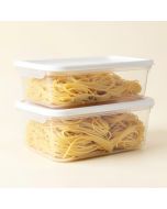Airtight For Spaghetti , Noodles And Pasta 4 Container Food Storage Set (synthetic illustration; no displayed measurements)